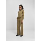 Urban Classics - Straight Pin Tuck Dames joggingbroek   Groen