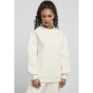 Urban Classics - Oversized Ronde Hals Sweatshirt - Wit Zand - Dames