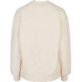 Urban Classics - Oversized Ronde Hals Sweatshirt - Wit Zand - Dames