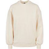 Urban Classics - Oversized Ronde Hals Sweatshirt - Wit Zand - Dames