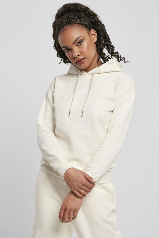 Urban Classics - Organic Sweatshirt - Dameshoodie - Zacht Geborsteld Fleece