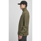 Urban Classics - Double zip Sweater/trui met rits - Groen