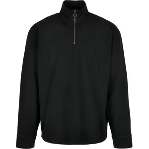 Urban Classics Heren Heavy Troyer Ls Sweatshirt, zwart, S