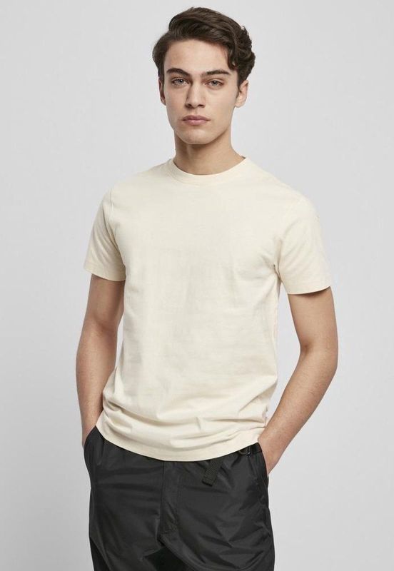 Urban Classics - Basic T-shirt - Effen - Heren - Ronde Hals - Witzand