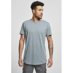 Urban Classics - Shaped Long Heren T-shirt - Blauw