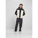 Urban Classics - Block Puffer - Vest - Zwart - 100% Polyester