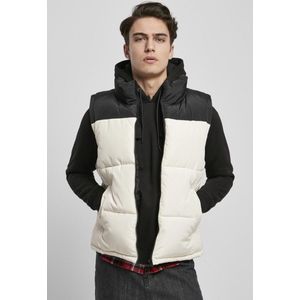 Urban Classics - Block Puffer - Vest - Zwart - 100% Polyester