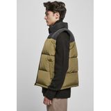 Heren Fleecevest - Polyester - Opstaande Kraag - Ritssluiting - Zwart