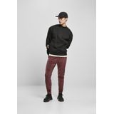 Urban Classics - Mock Neck Crew Sweatshirt - Oversized - Zwart - Brushed Fleece