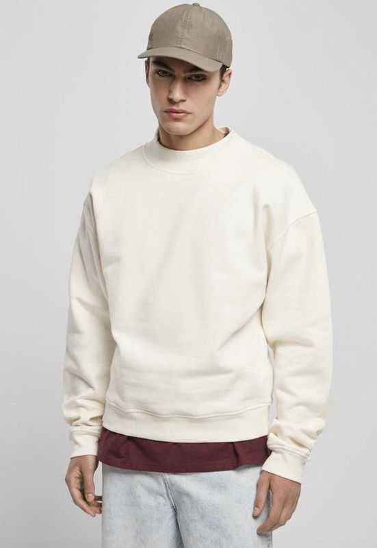 Urban Classics - Mock Neck Sweater - Creme