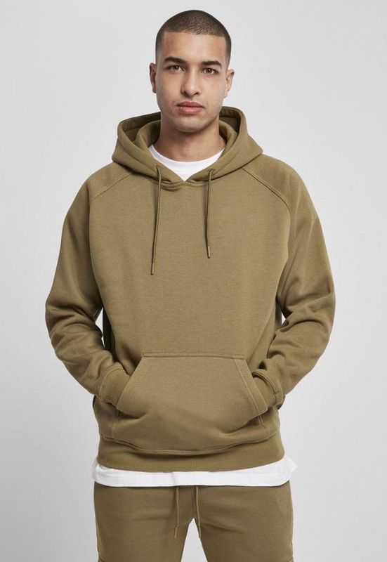 Urban Classics - Blank Hoodie/trui - Groen
