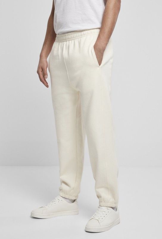 Urban Classics - Basic Heren joggingbroek - Creme