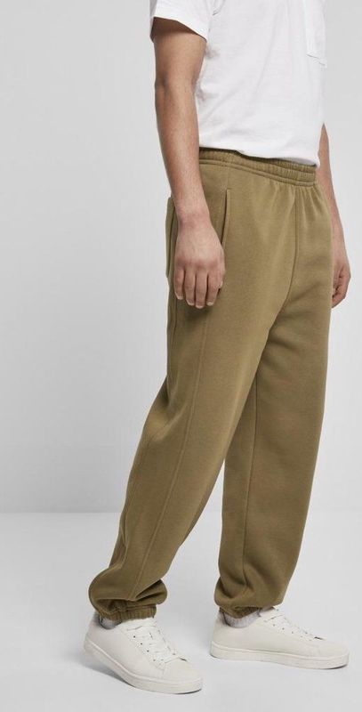 Urban Classics - Basic Heren joggingbroek   Groen