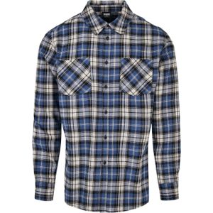 Urban Classics - Checked Roots - Overhemd - Geruit - 100% Katoen, Casual Pasvorm