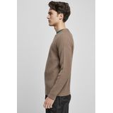 Urban Classics - Ribbed Raglan Sweater/trui - Beige/Groen