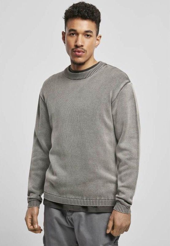 Urban Classics - Washed Sweater/trui - Grijs