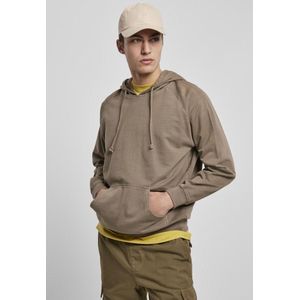 Urban Classics - Overdyed Hoodie/trui - Beige/Groen