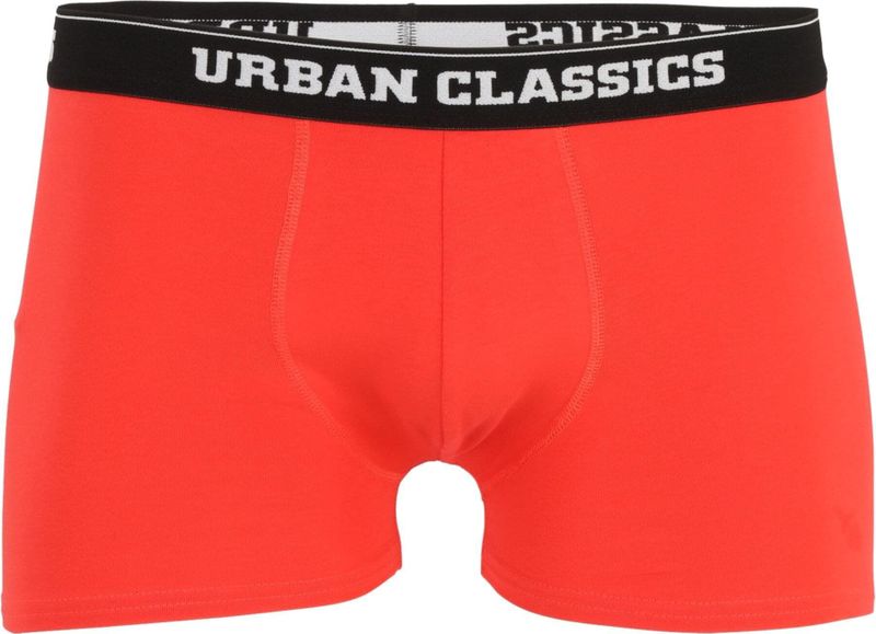Urban Classics - Organic X-Mas - Boxershorts - Rood/Groen - 3-Pack