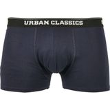 Urban Classics - Boxershorts - Marineblauw - Set van 3 - Kerstmotief