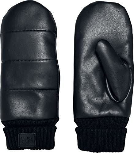 Urban Classics Puffer Imitation Leather Gloves