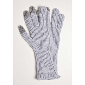 Urban Classics Knitted Wool Mix Smart Gloves Unisex Handschoenen, Ademend