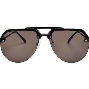 Urban Classics Unisex zonnebril voor mannen en vrouwen met opberghoes, zonnebril Toronto, verkrijgbaar in 2 kleuren, één maat, zwart, One Size