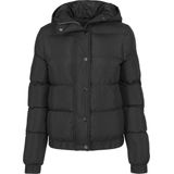 Urban Classics Kids Jacket 134 Hooded Puffer Zwart