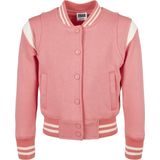 Urban Classics - Inset College Sweat Kinder Jacket - Kids - Roze