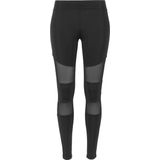 Urban Classics - Tech Mesh Kinder Legging - Kids - Zwart