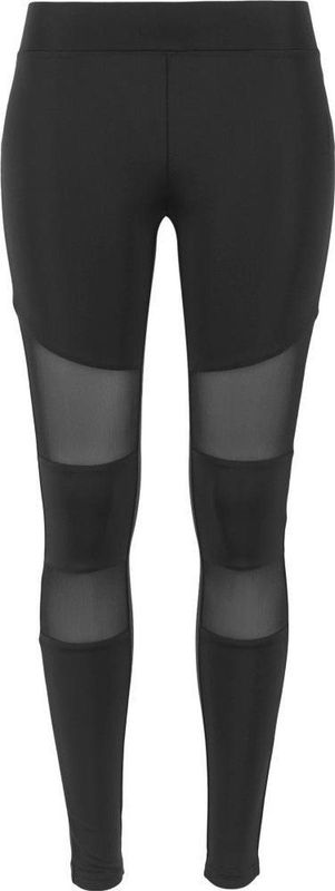 Urban Classics - Tech Mesh Kinder Legging - Kids - Zwart