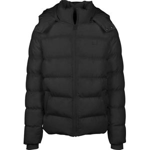 Urban Classics - Puffer Jacket - Zwart - Jongens - Gevoerd