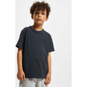 Urban Classics - Organic Basic Kinder T-shirt - Kids 110 - Blauw