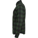 Urban Classics - Checked Flanel Shirt - Zwart/Wit - Jongens