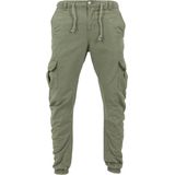 Urban Classics - Stretch Jogging Kinder broek - Kids - Groen