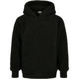 Urban Classics - Sherpa Kinder hoodie/trui - Kids - Zwart