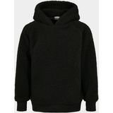 Urban Classics - Sherpa Kinder hoodie/trui - Kids - Zwart