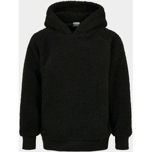 Urban Classics - Sherpa Kinder hoodie/trui - Kids - Zwart
