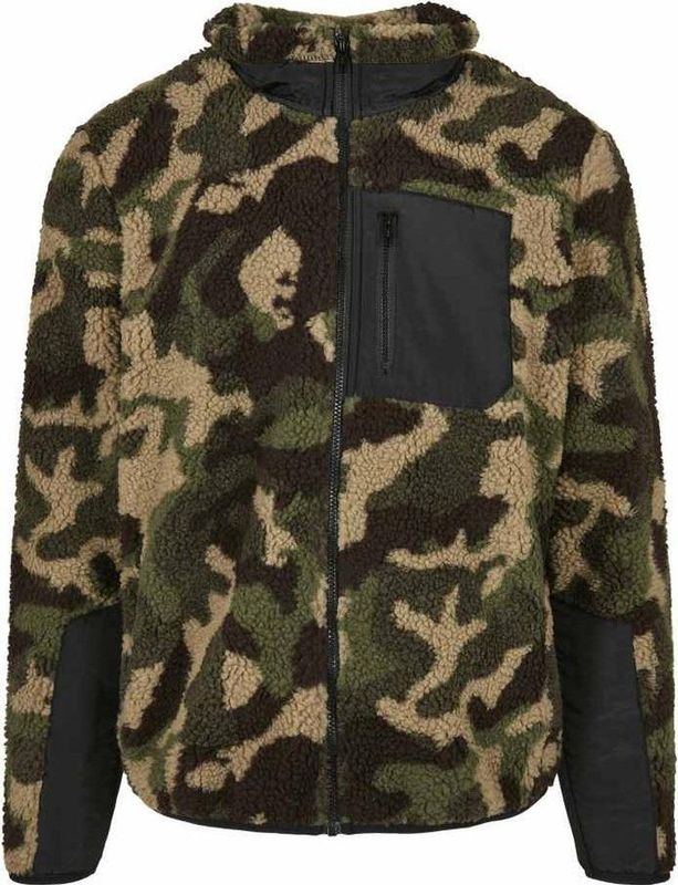 Urban Classics - Sherpa-jas - Woodcamo - Jongens - 146-152