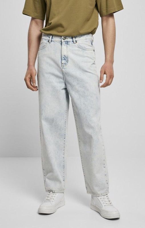 Jeans - Blauw - 100% Katoen - Wijde Pijpen