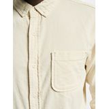 Urban Classics - Corduroy Overhemd - Witzand - Katoen - Lange Mouwen