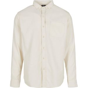 Urban Classics Corduroy T-shirt voor heren, 1 stuk, Wit zand