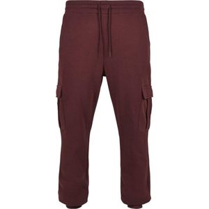 Urban Classics - Cargo Heren joggingbroek - Bordeaux rood