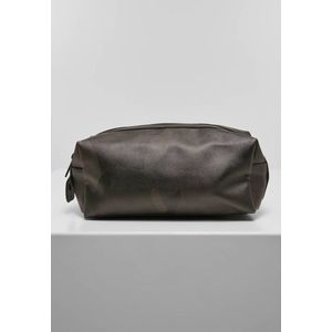 Urban Classics - Synthetic Leather Camo Cosmetic Pouch Make-up tas - Groen
