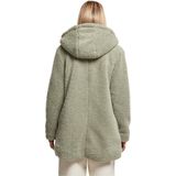 Urban Classics Sherpa Damesjack - Softsalvia, Gevoerd met Ritssluiting