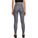 Urban Classics - Tech Mesh AOP blackzen Sportlegging - Zwart