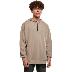 Urban Classics - Overdyed Camp Hoodie/trui - Groen