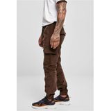 Urban Classics - Cargobroek - Groen - Stretch Corduroy