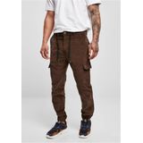 Urban Classics - Cargobroek - Groen - Stretch Corduroy