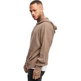 Urban Classics - Knitted Hoodie - Groen - 100% Acryl