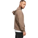 Urban Classics - Knitted Hoodie - Groen - 100% Acryl